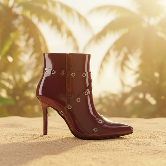 Burgundy Boots – Summer Background