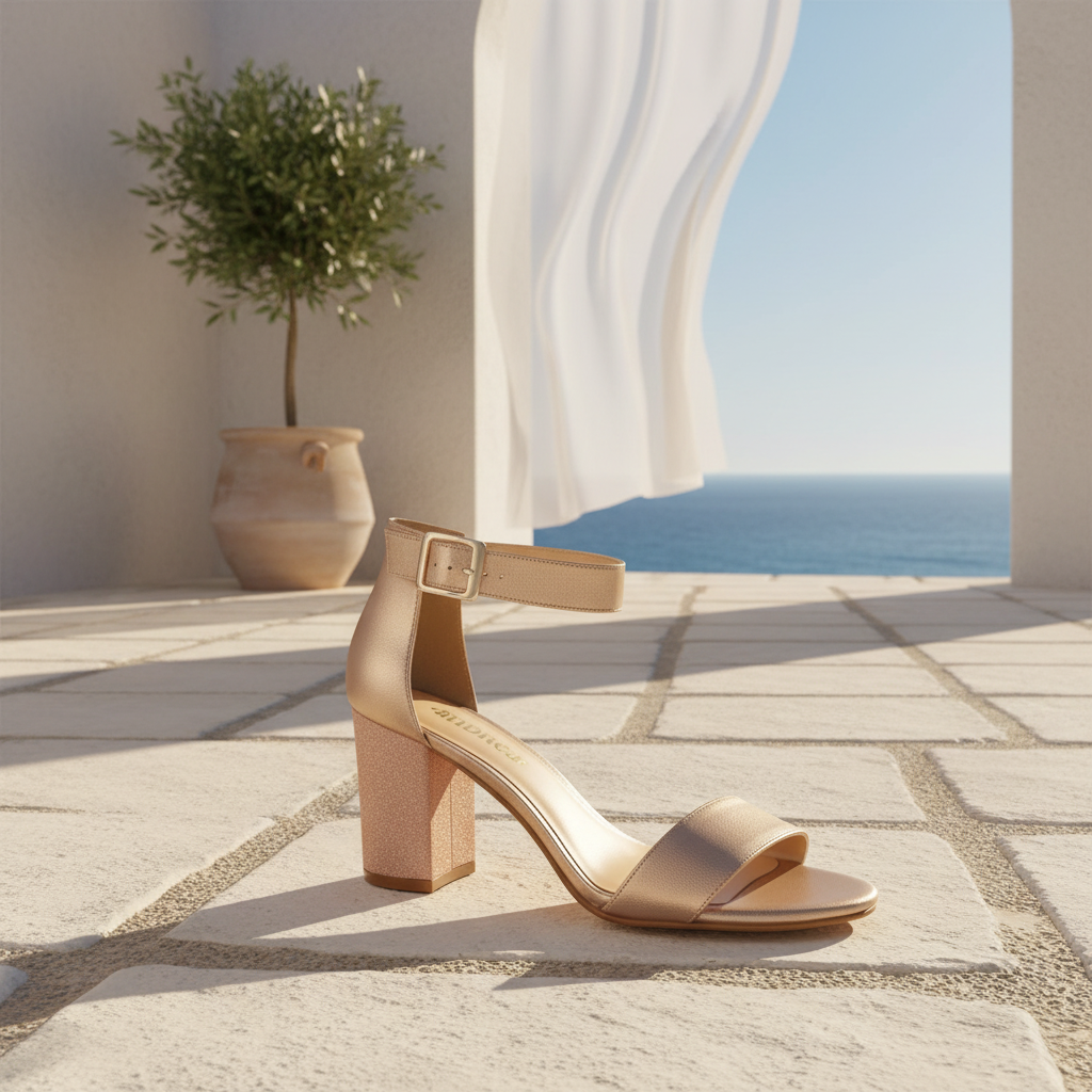 Champagne Sandal – Mediterranean Terrace